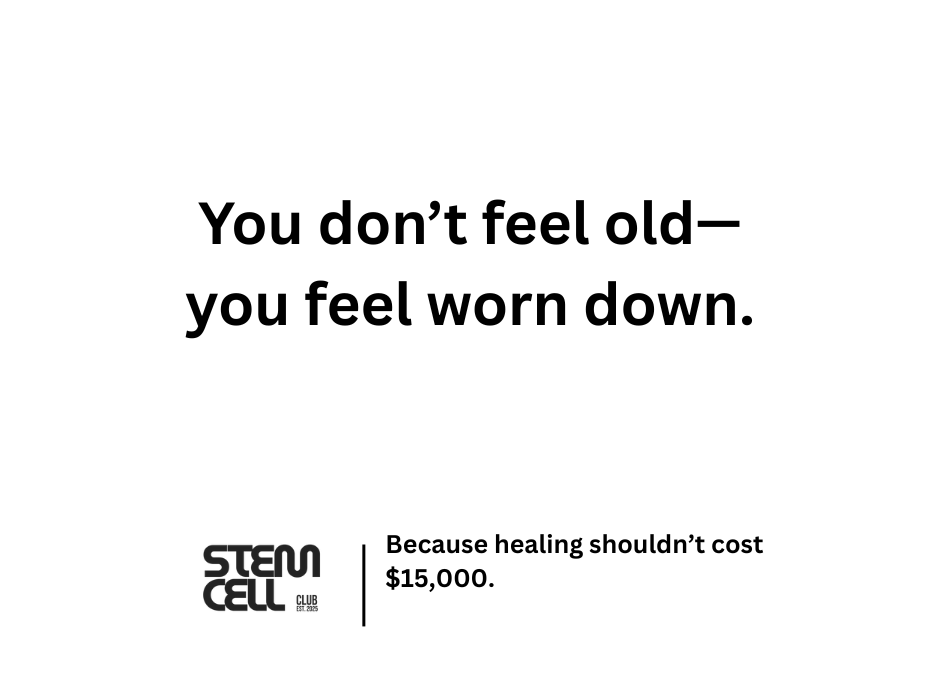 Why Your Body Needs Stem Cells: The Science Behind Regeneration and Aging
