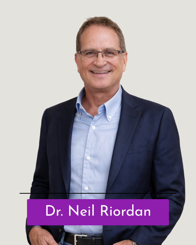 Dr. Neil Riordan explaining MSC stem cells