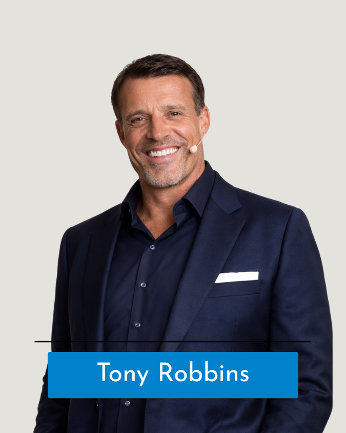 Tony Robbins discussing stem cells