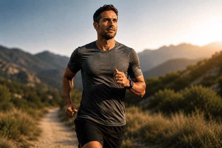 Man running