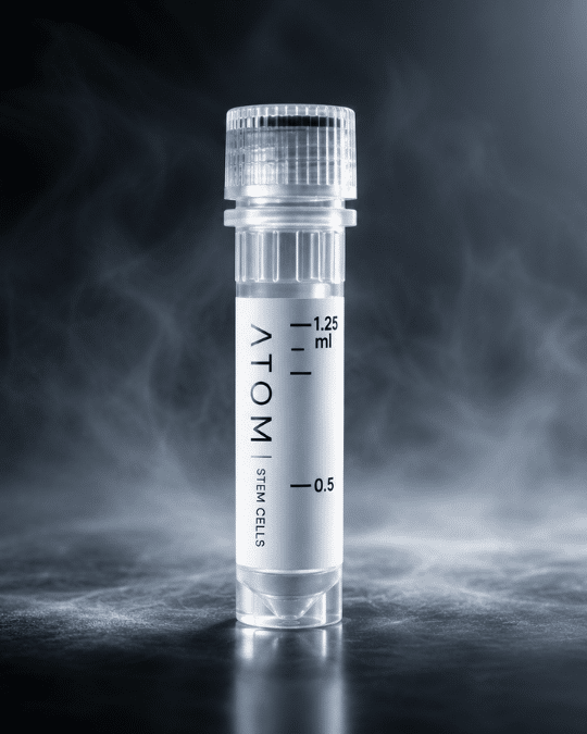Stem cell vial